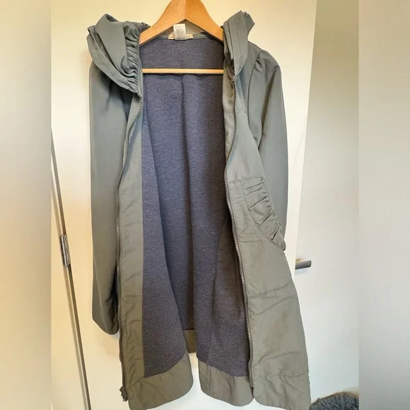 Prairie Underground Long Grey Raincloak - Size Large - Picture 3 of 7